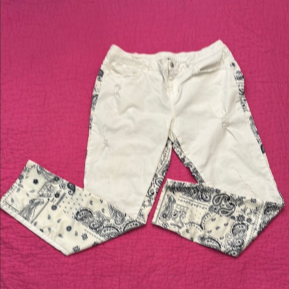 Liu Jo White Denim Pants, size 33